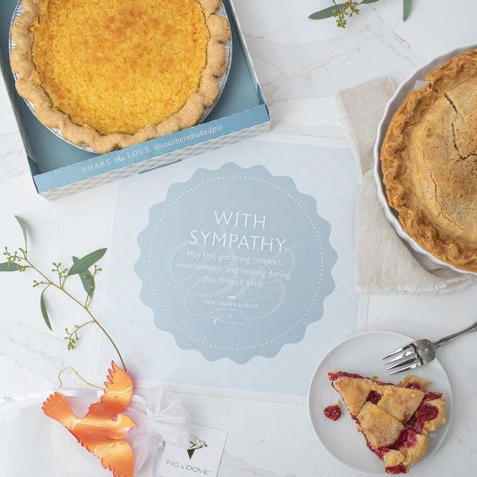 Sympathy Gift Box x Fig and Dove - Southern Baked Pie Company