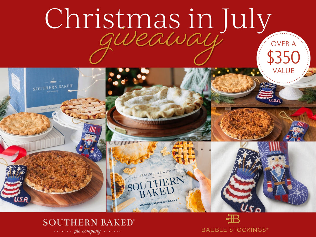 Christmas in July Giveaway with Bauble Stockings