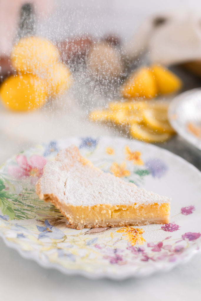 Lemon Chess Pie is the April Pie of the Month