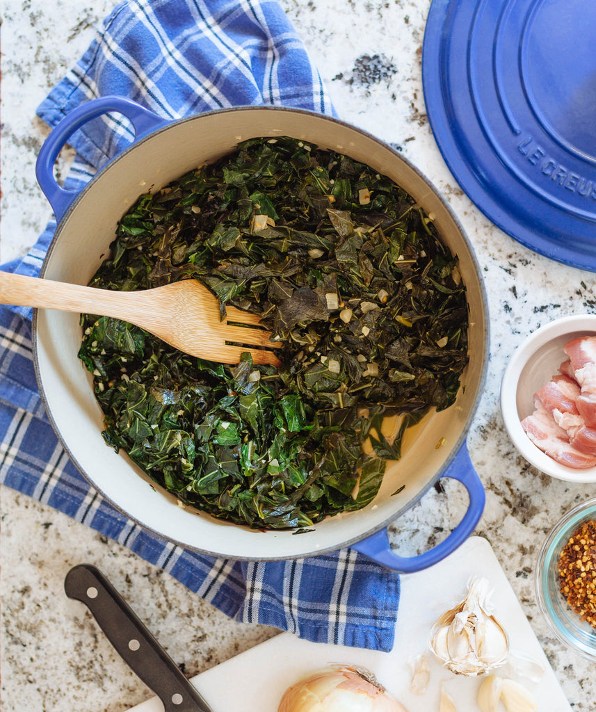 Spicy Southern Collards