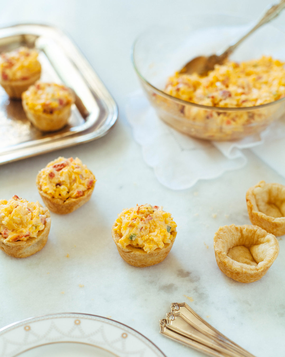 Pimento Cheese Pie Bites