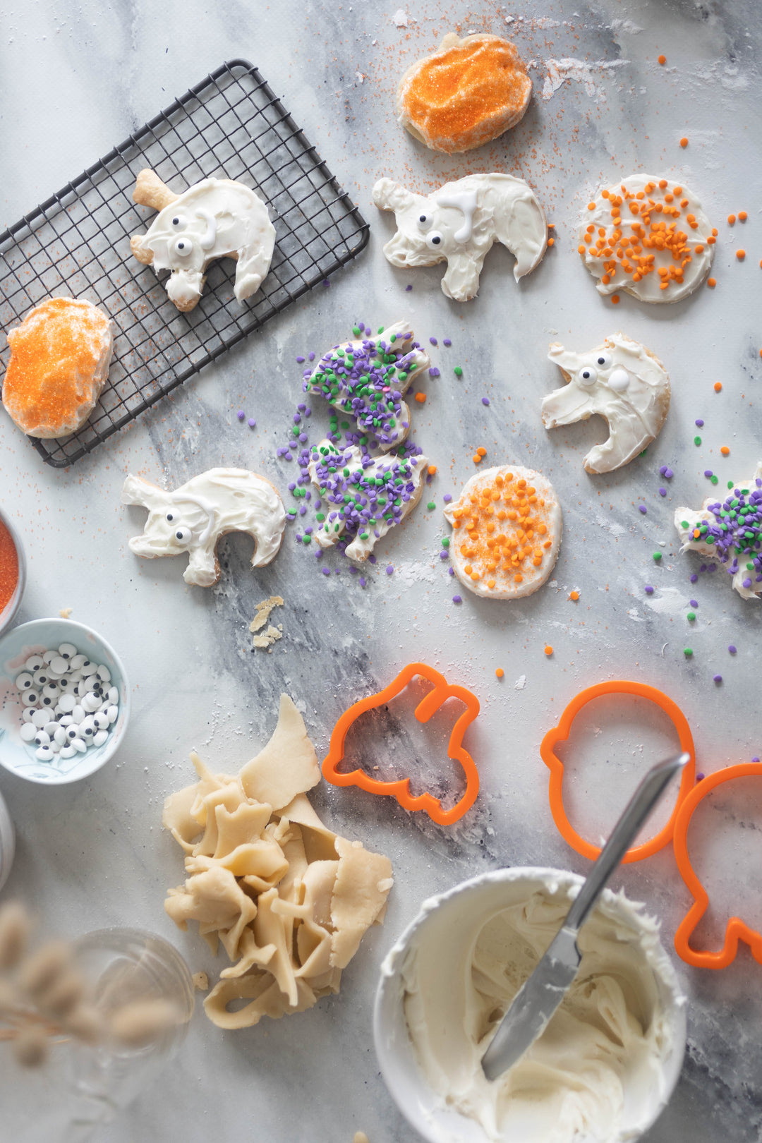 Halloween Pie Crust Cookies