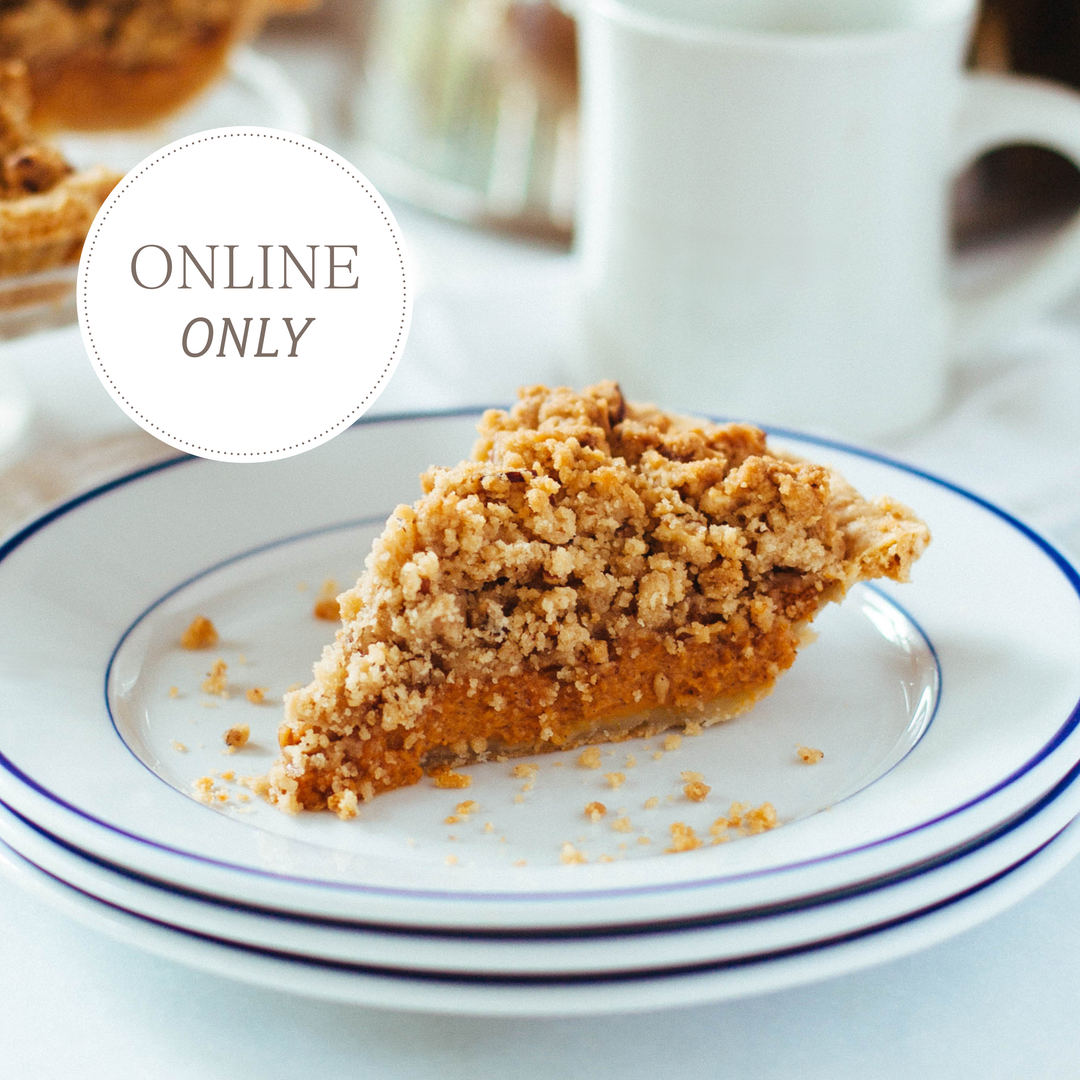 Roasted Sweet Potato Pie with Pecan Streusel - Southern Baked Pie Company