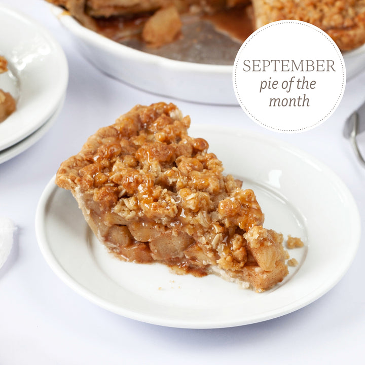 Salted Caramel Dutch Apple Pie