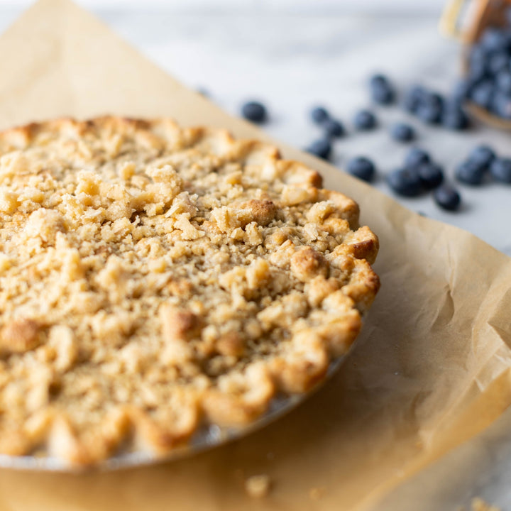 Blueberry Crumble Pie - Southern Baked Pie Company