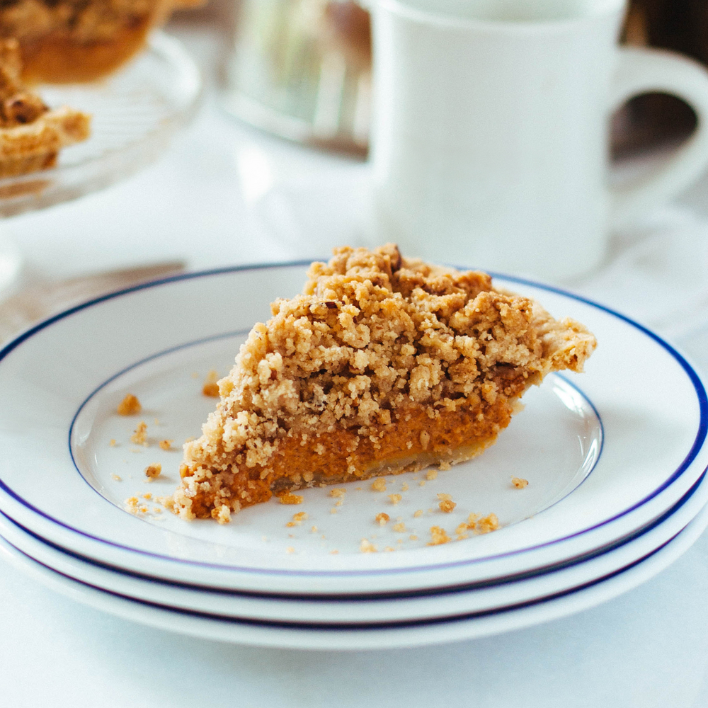 Roasted Sweet Potato Pie with Pecan Streusel - Southern Baked Pie Company
